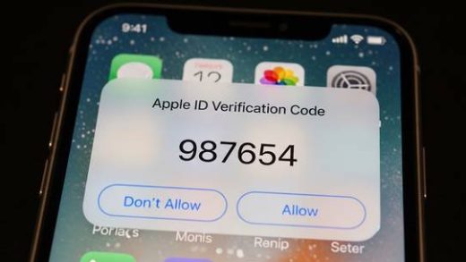 iPhone 弹出 Apple ID 验证码