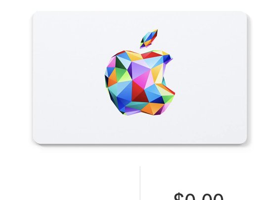 美区 Apple Gift Card